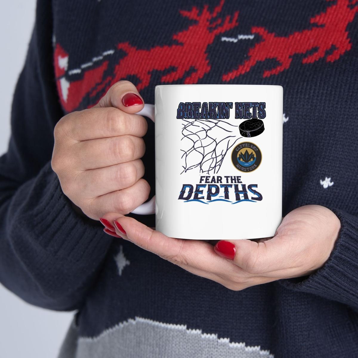 Cleveland Monsters Breakin Nets Fear The Depths Mug