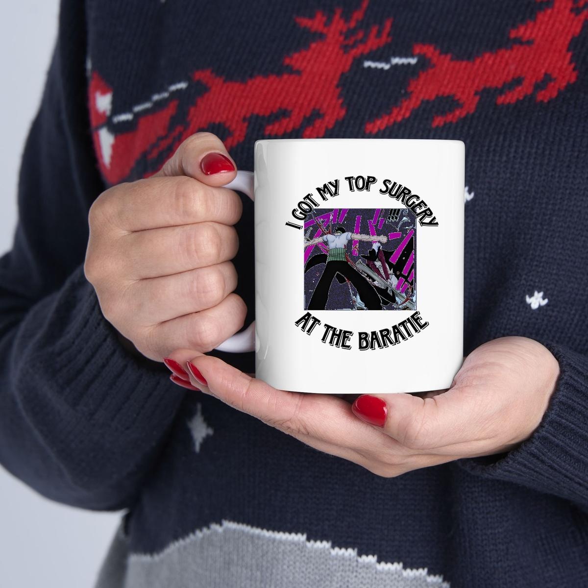 I Just Got My Top Surgery At The Baratie Anime T- Mug 1