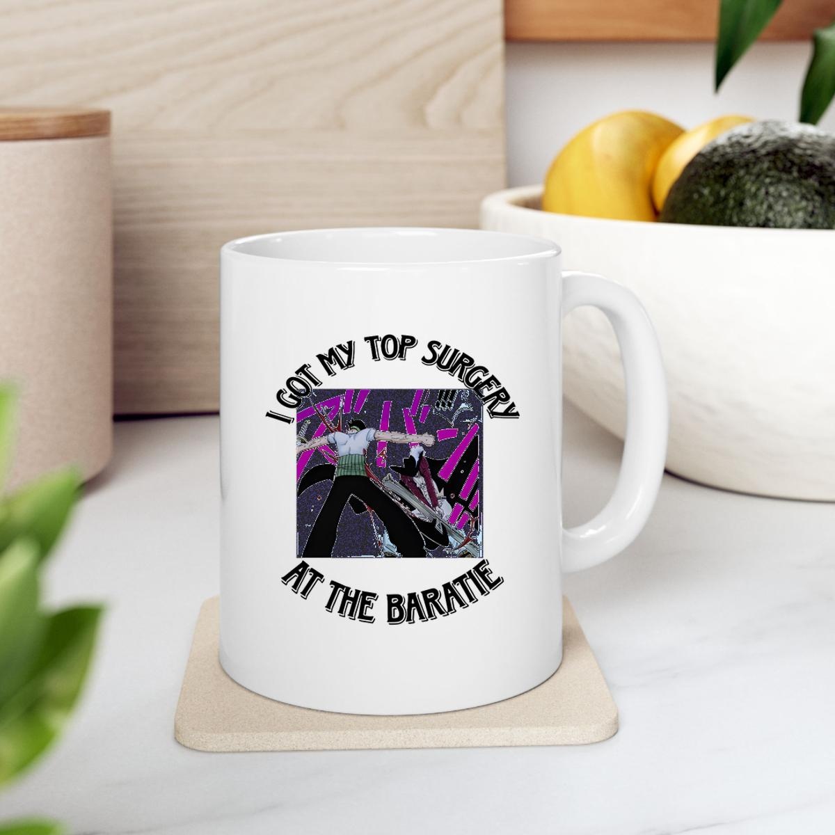 I Just Got My Top Surgery At The Baratie Anime T- Mug 2