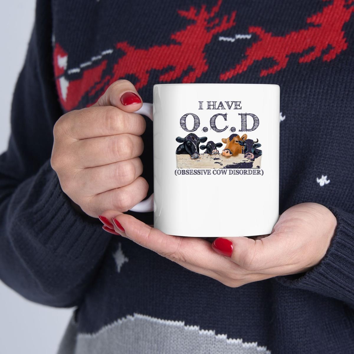 I Have Ocd Obsessive Cow Disorder Mug 1