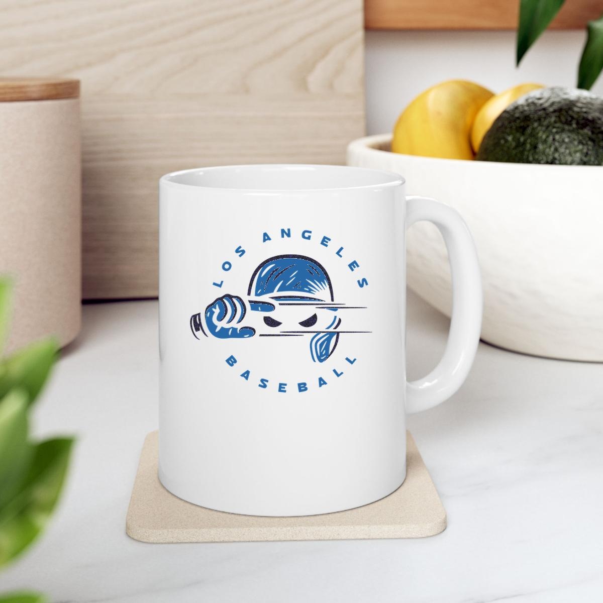 Los Angeles Dodgers Baseball The Skincare Swipe Mug 2