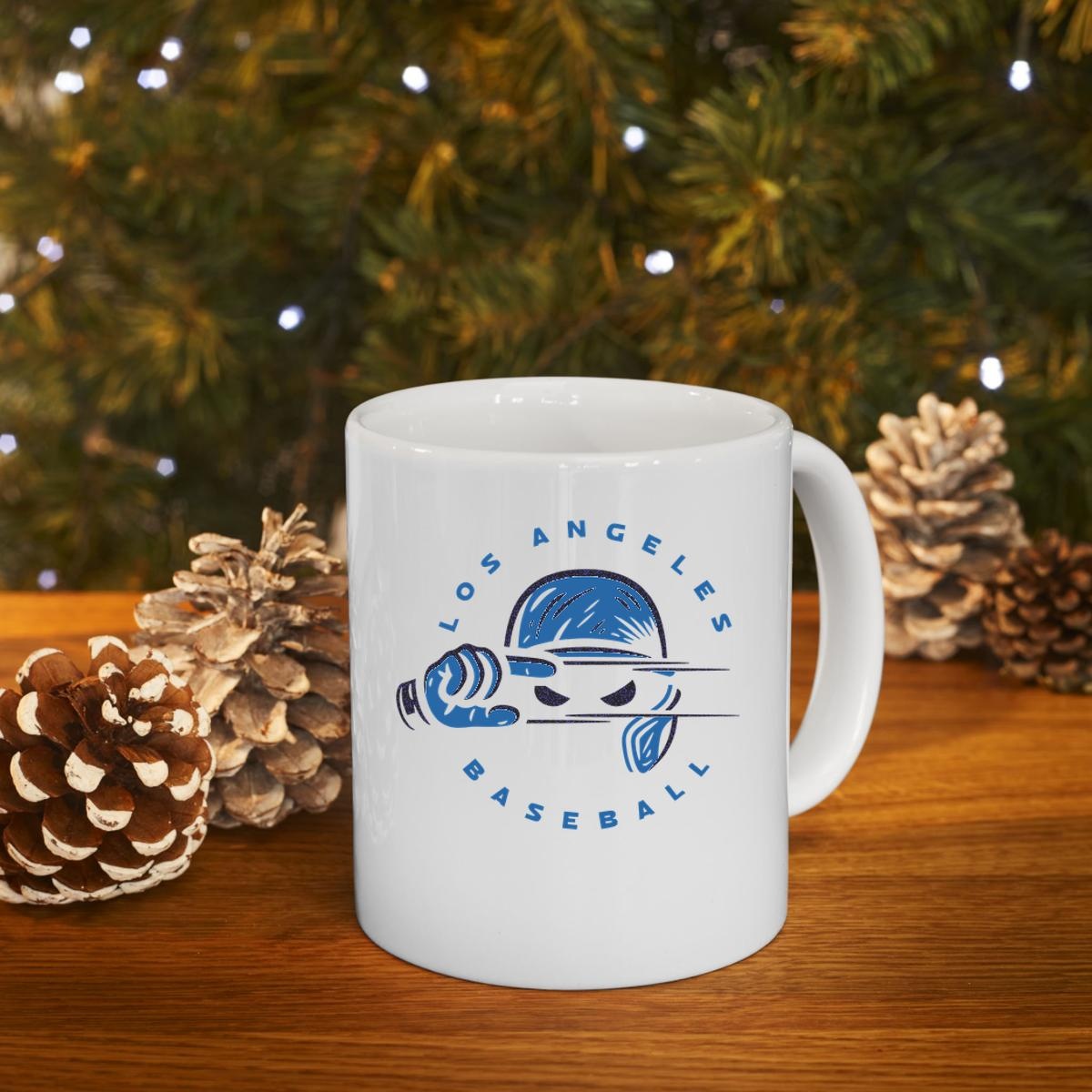 Los Angeles Dodgers Baseball The Skincare Swipe Mug 4