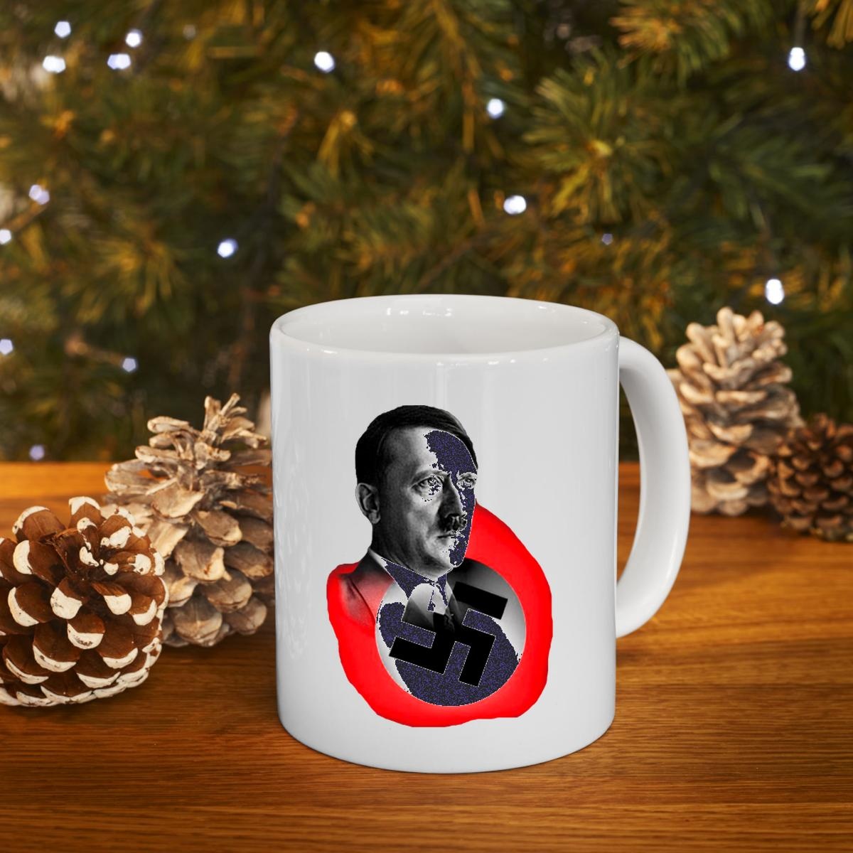Mens Hitler Nazi Party Flag Mug 4