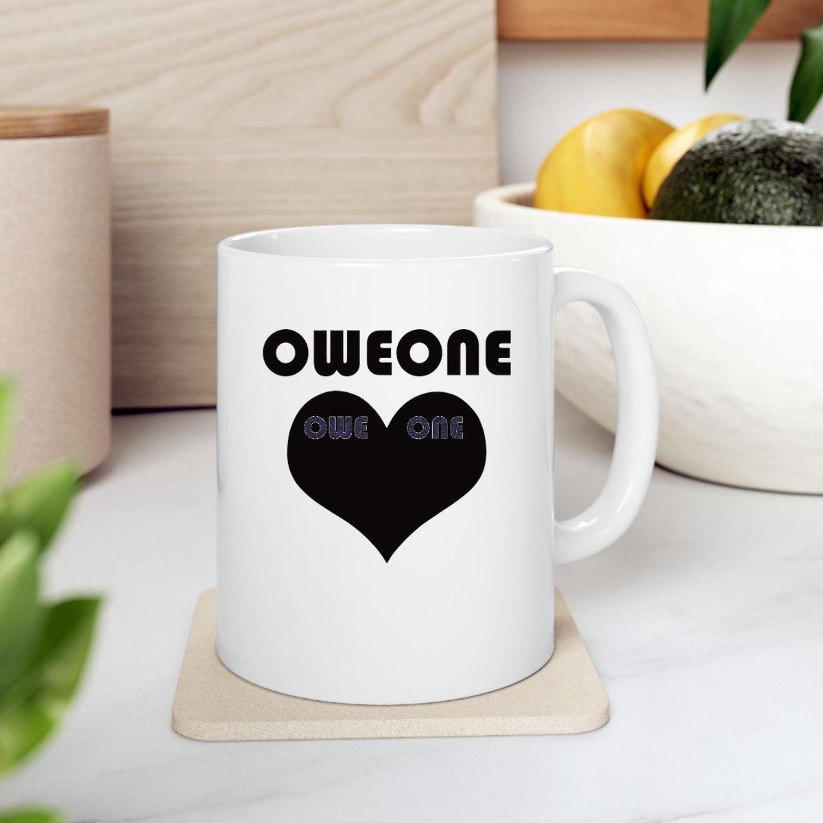 Oweone Owe One Heart Mug 2