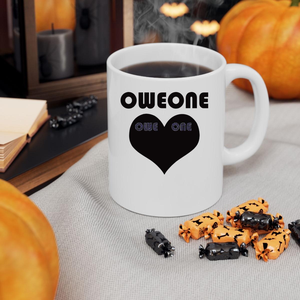 Oweone Owe One Heart Mug 3