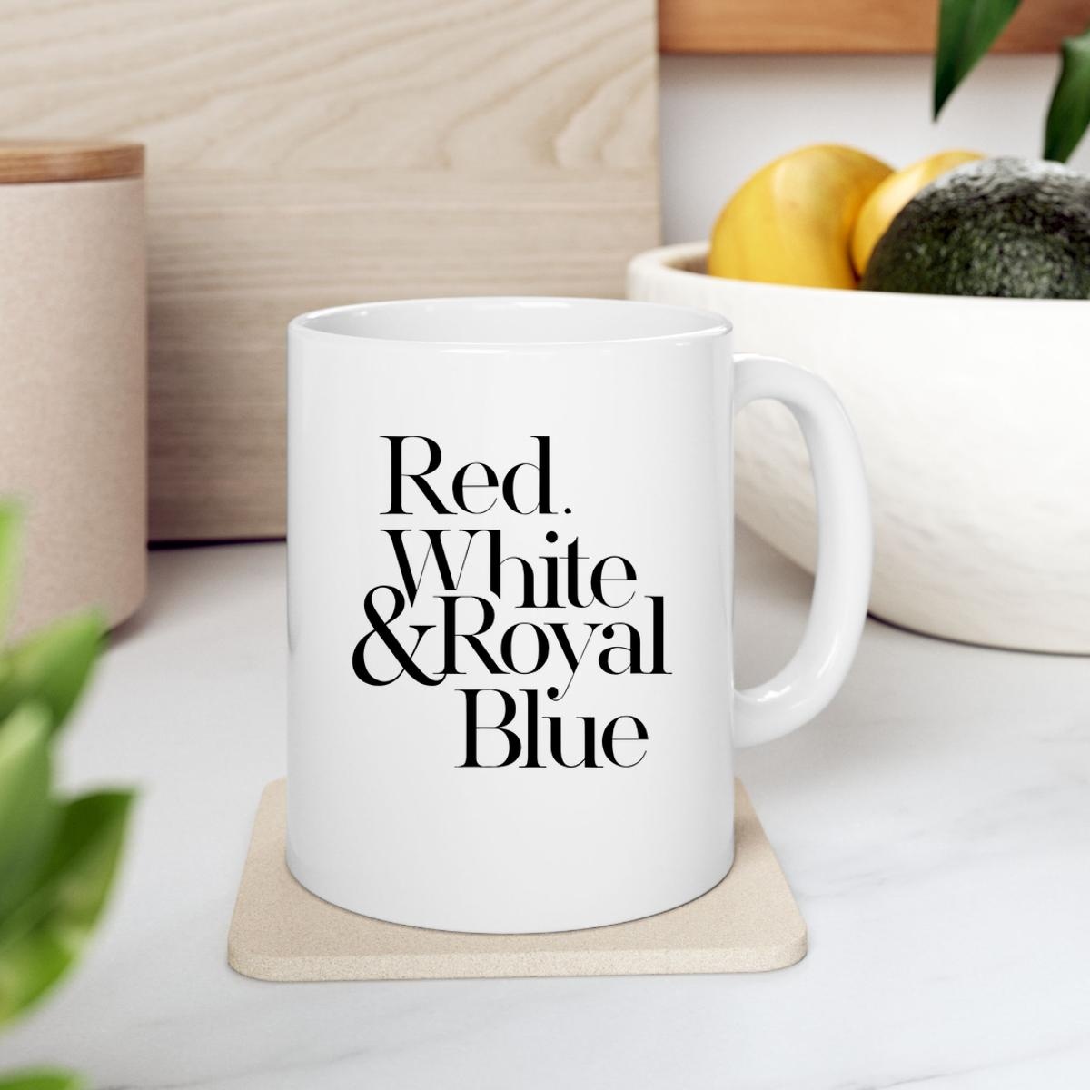 Red White And Royal Blue Mug 2