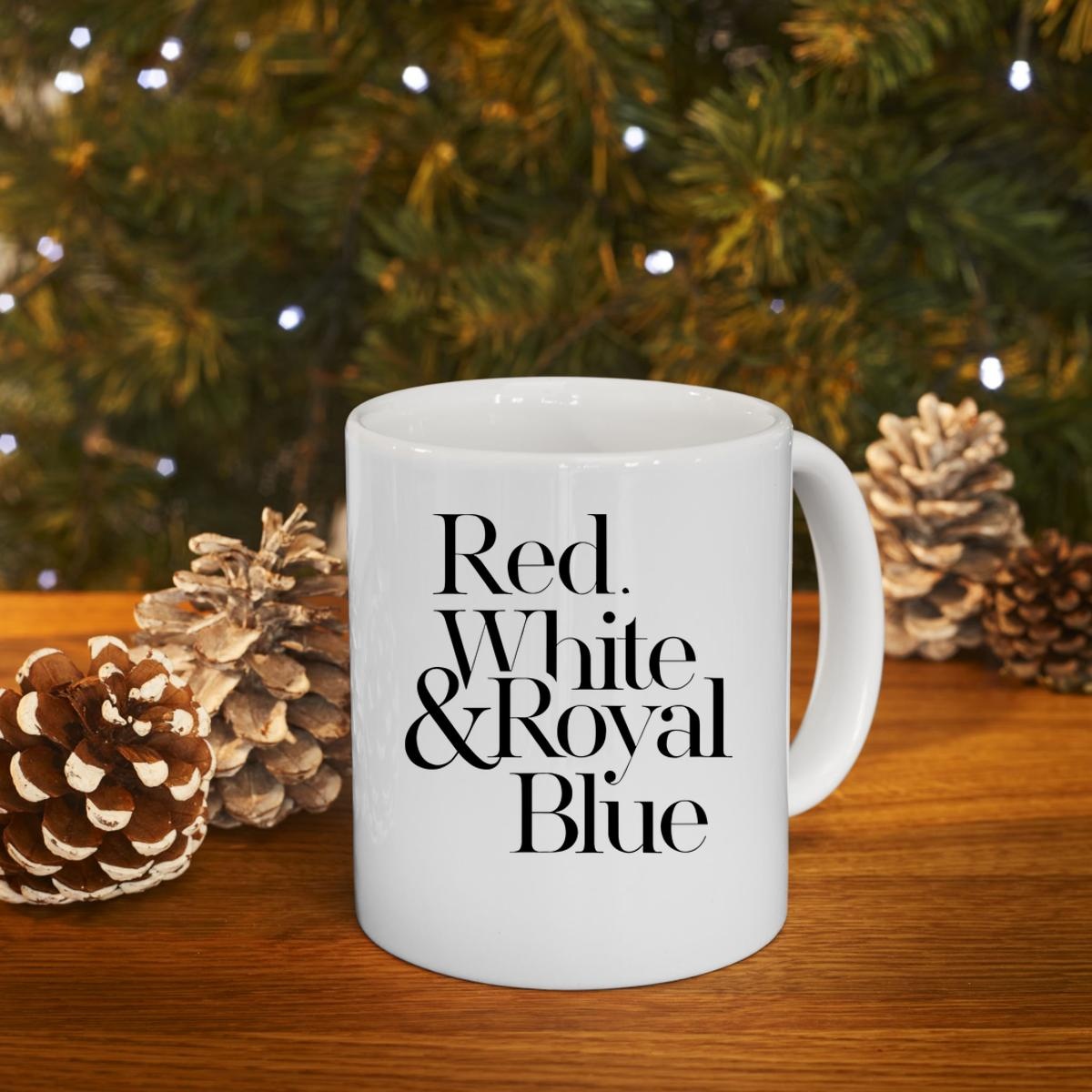 Red White And Royal Blue Mug 4