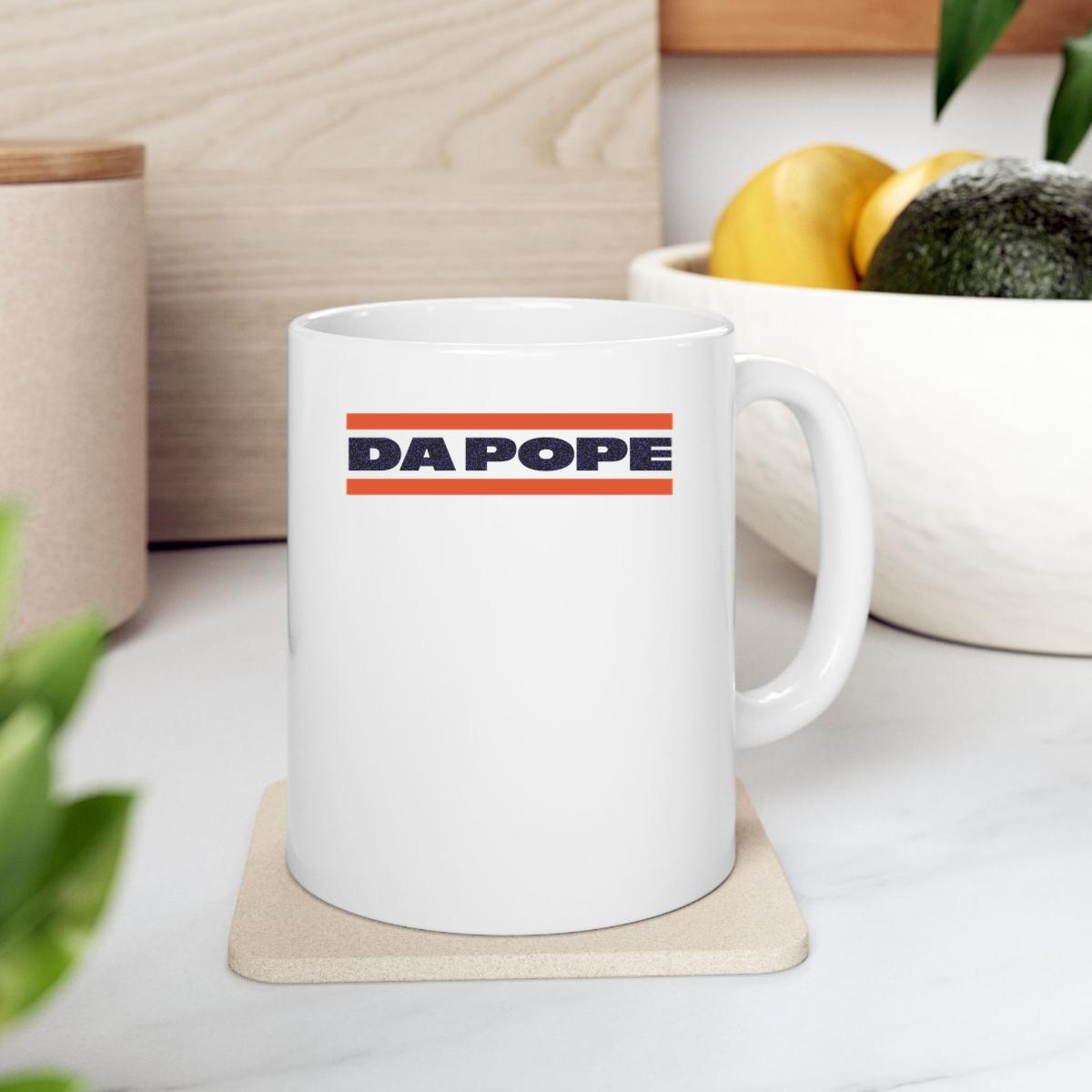 Da Pope Chicago Bears Chicago Pope Leo Xiv Mug 2
