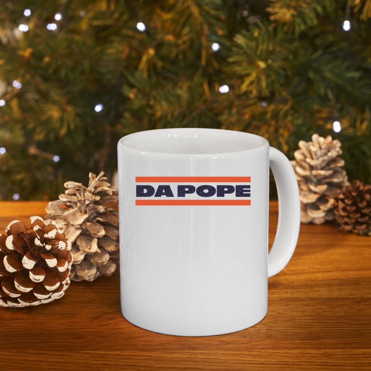 Da Pope Chicago Bears Chicago Pope Leo Xiv Mug 4