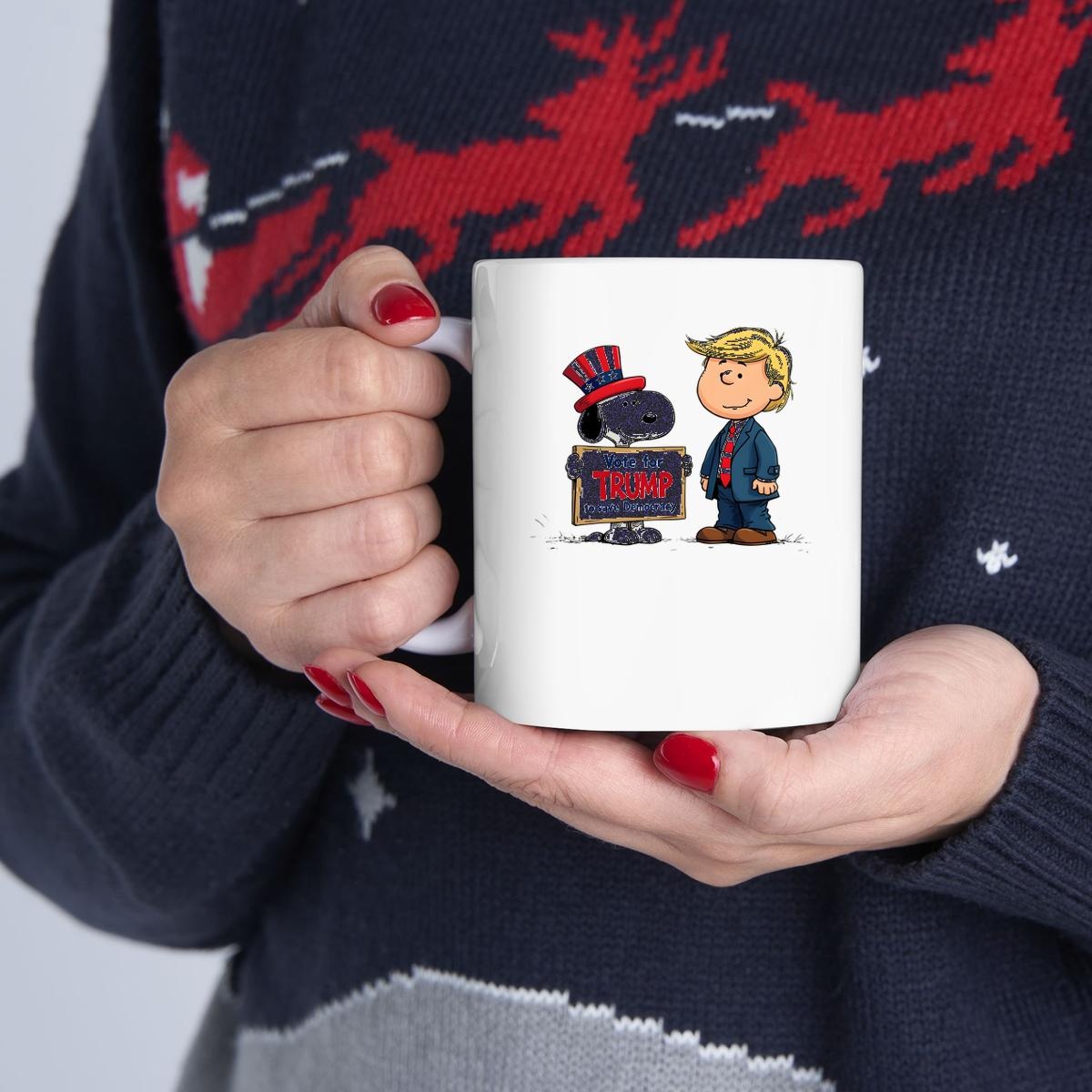 Snoopy Mugs: Best Donald Trump Vote Results Now! 1