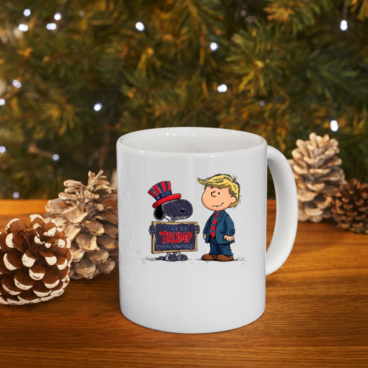 Snoopy Mugs: Best Donald Trump Vote Results Now! 4