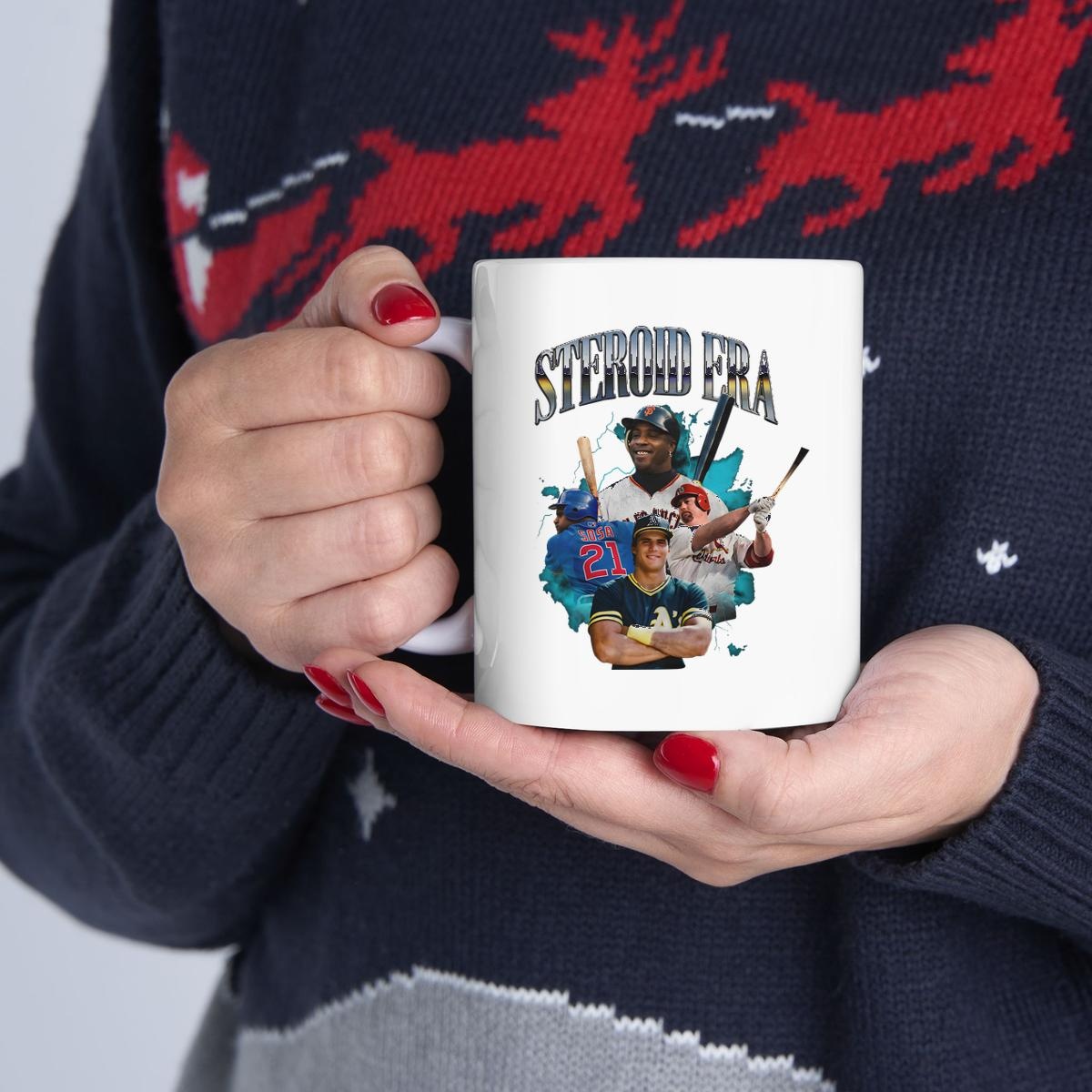Steroid Era Baseball: Ultimate Retro Mug for Fans