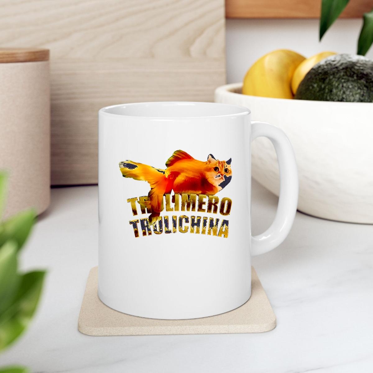 Trulimero Trulichina Mug: Ultimate Gift for Cat Goldfish Lovers 2