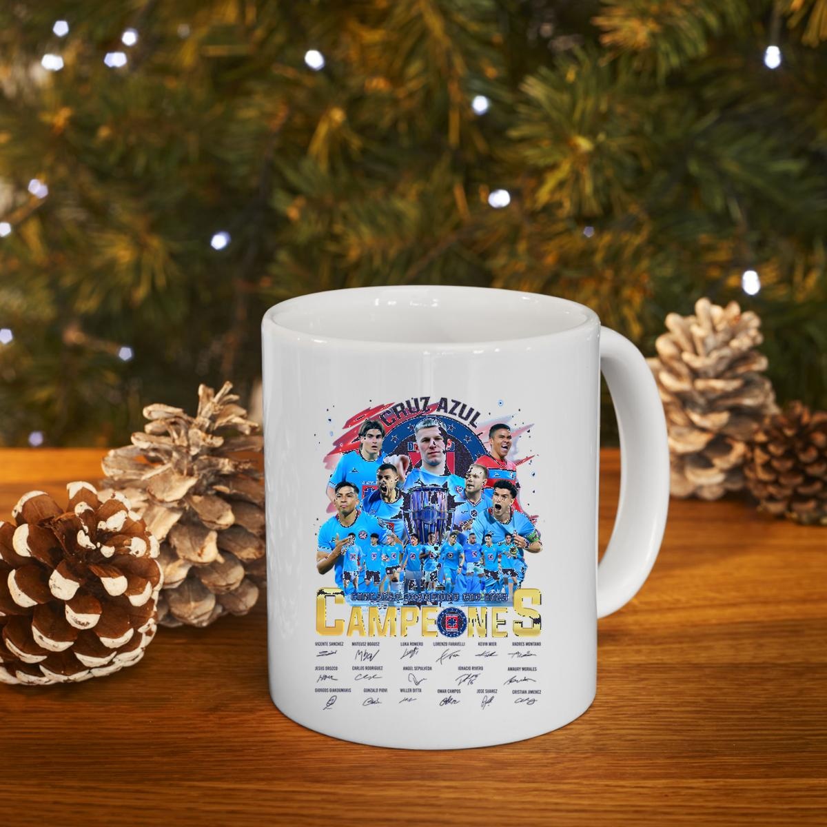 Cruz Azul FC Campeones: Ultimate Signature Mug for 2025! 4