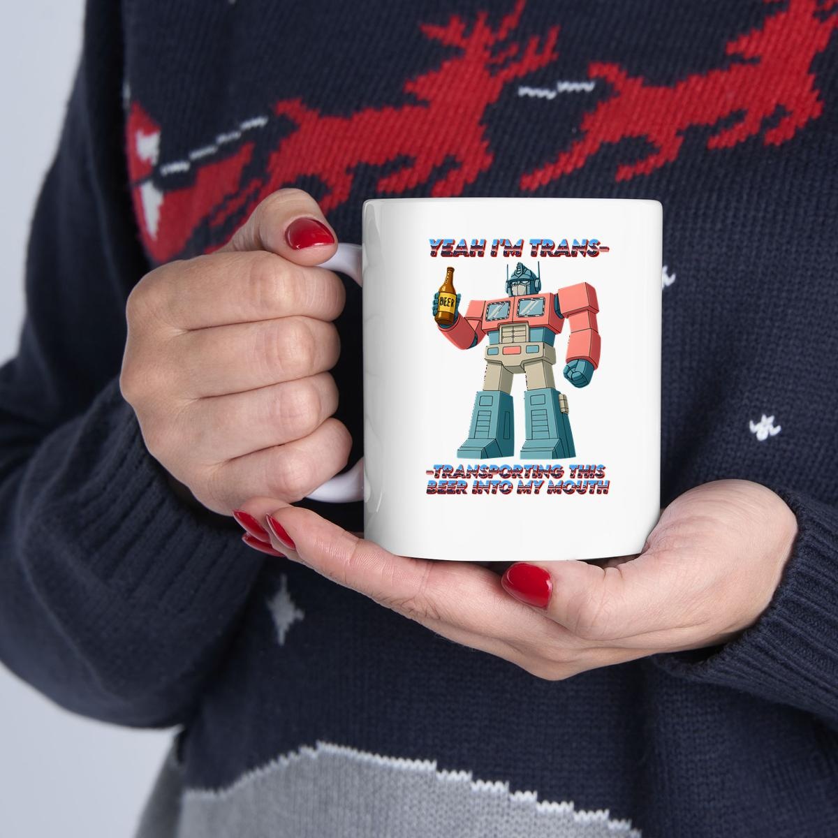 Optimus Prime Mug: Best Trans Beer Mouth Results Limited 1