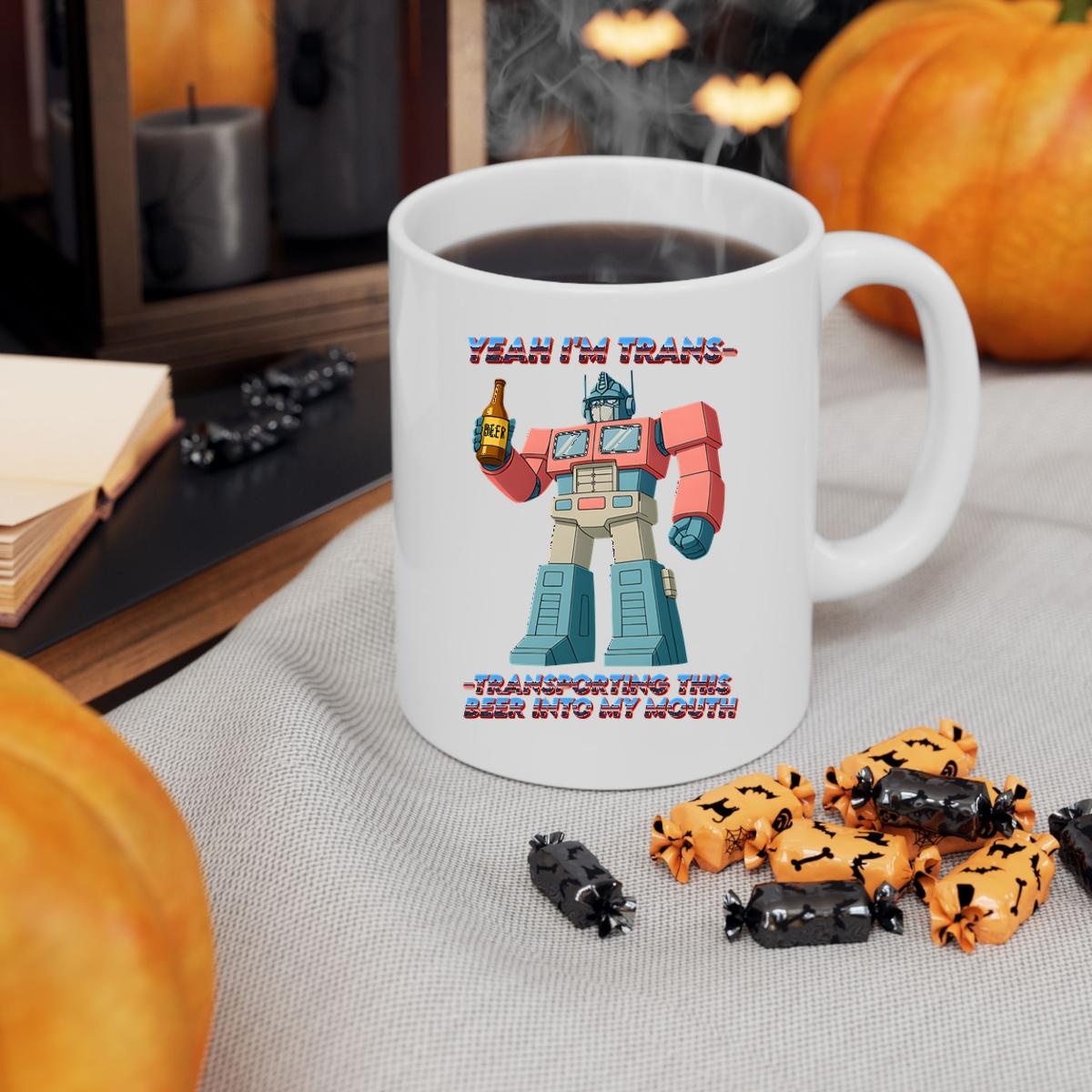 Optimus Prime Mug: Best Trans Beer Mouth Results Limited 3
