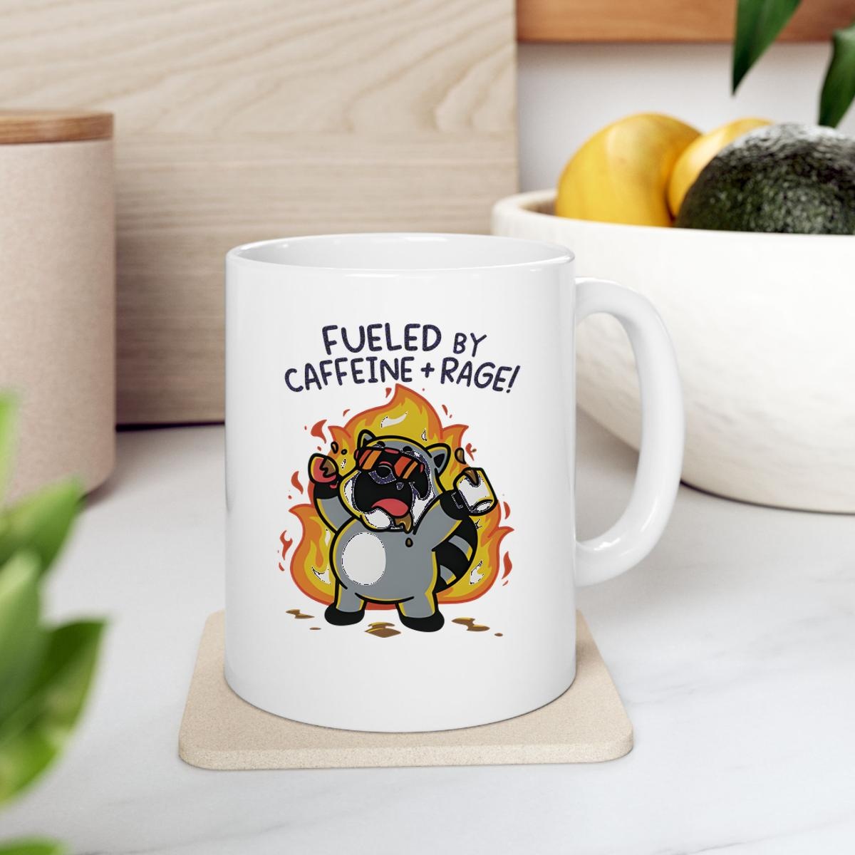 Raccoon Mug: Ultimate Caffeine Boost + Rage Reduction 2