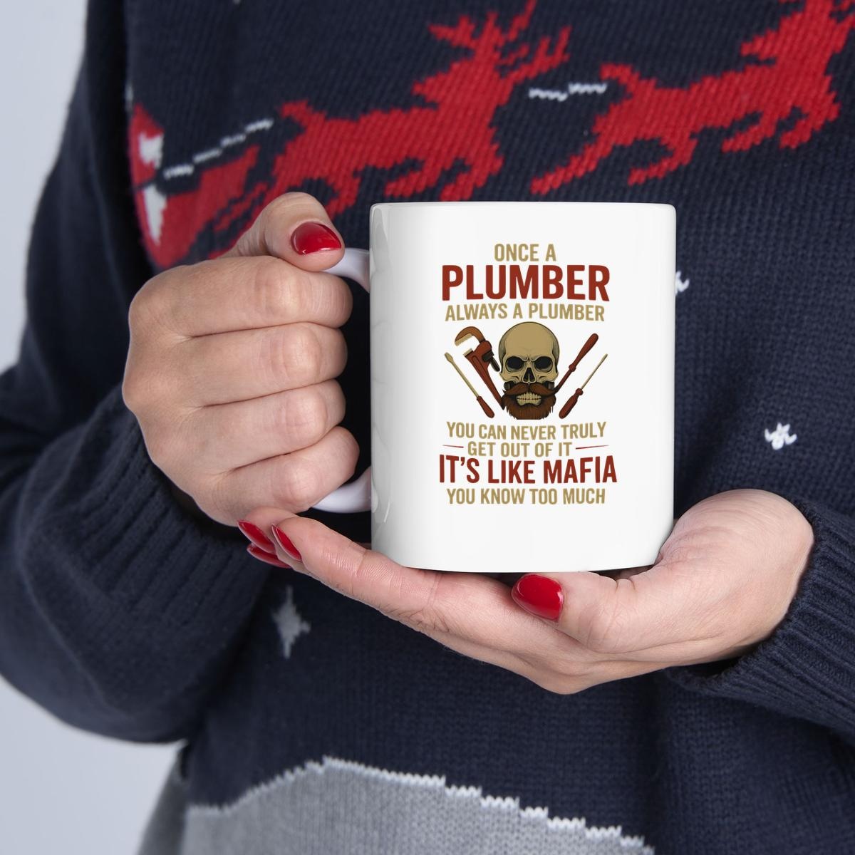 Skull Mug: Ultimate Gift Idea for Plumbers, Limited Time 1
