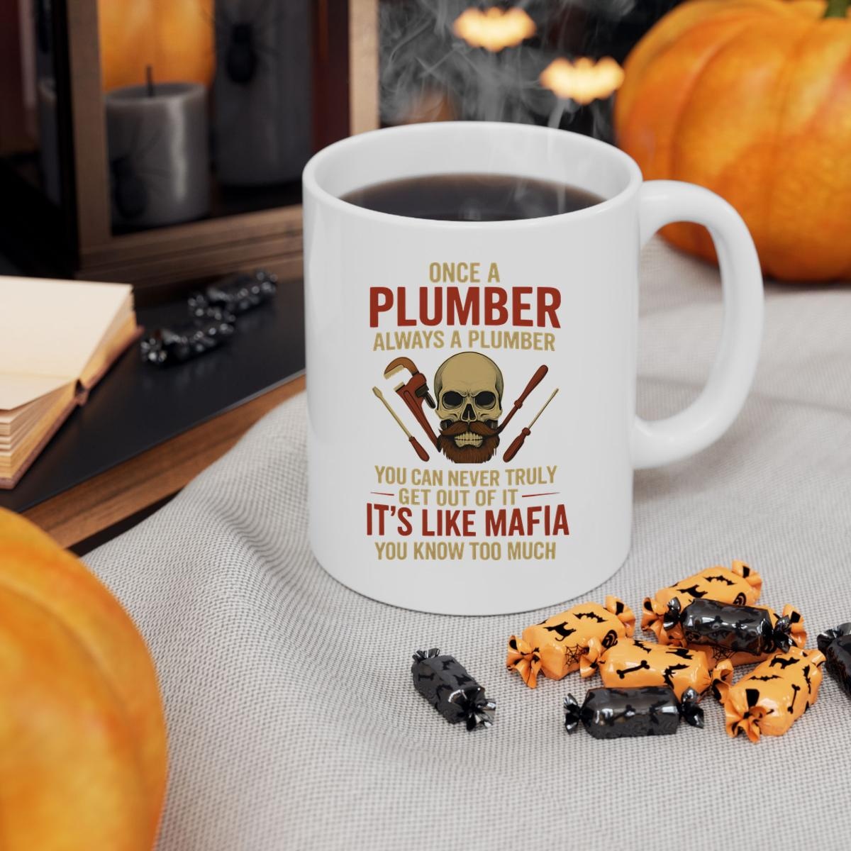 Skull Mug: Ultimate Gift Idea for Plumbers, Limited Time 3