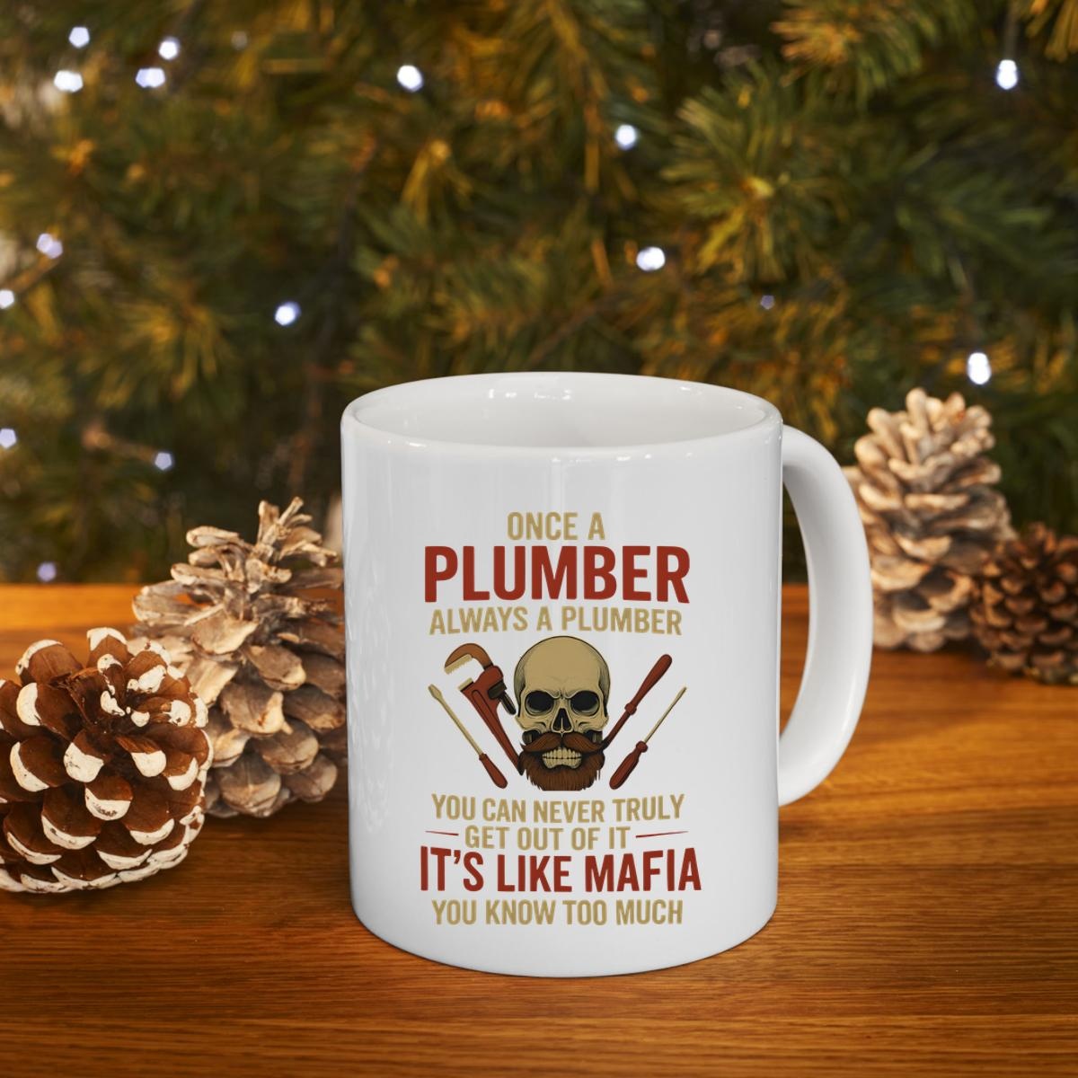 Skull Mug: Ultimate Gift Idea for Plumbers, Limited Time 4