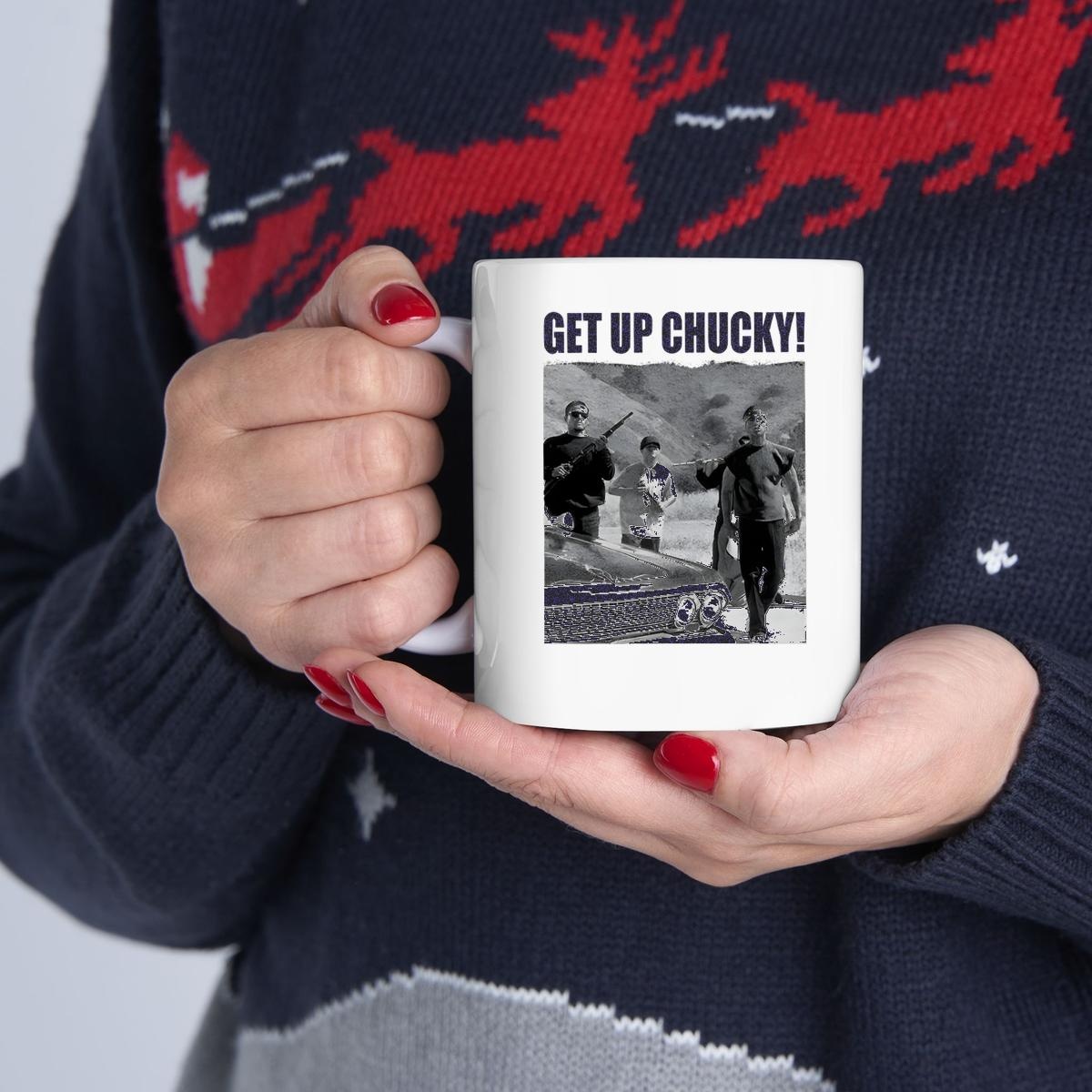 Get Up Chucky Mug 1