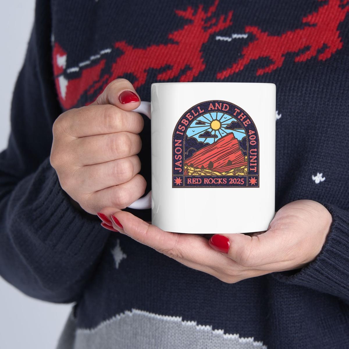 Jason Isbell And The 400 Unit Red Rocks Amphitheatre Morrison Colorado May 3 2025 Mug