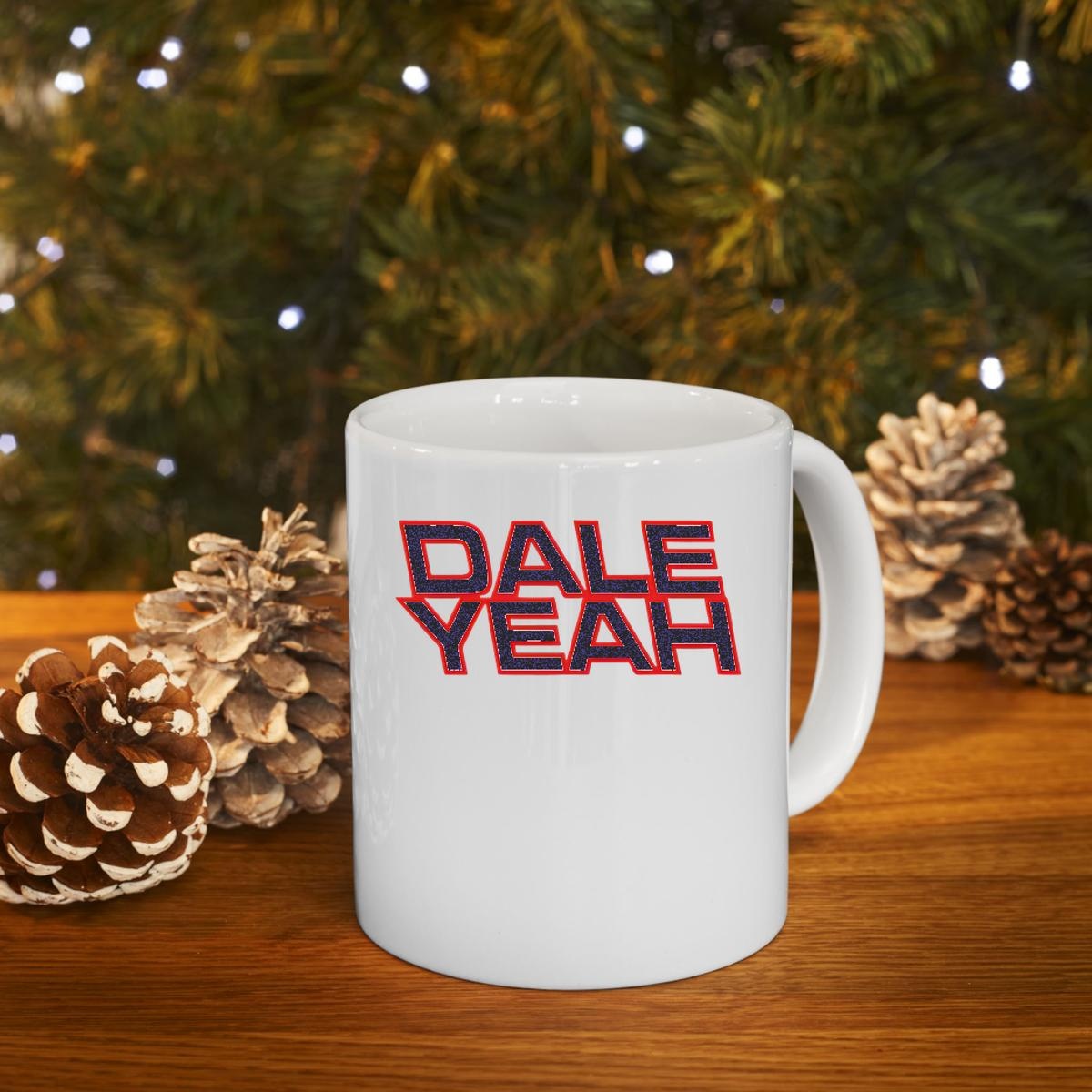 Justin Danger Nunley Wearing Dale Yeah Mug 4