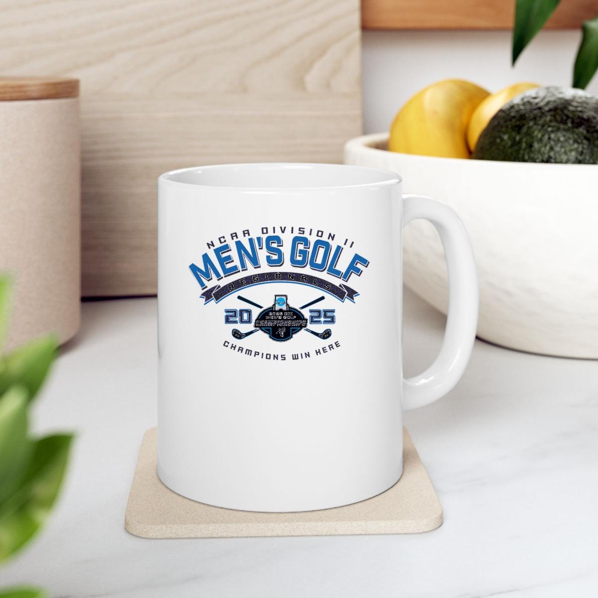 Ncaa Division Ii Mens Golf Regionals Champions Win Here 2025 Mug 2