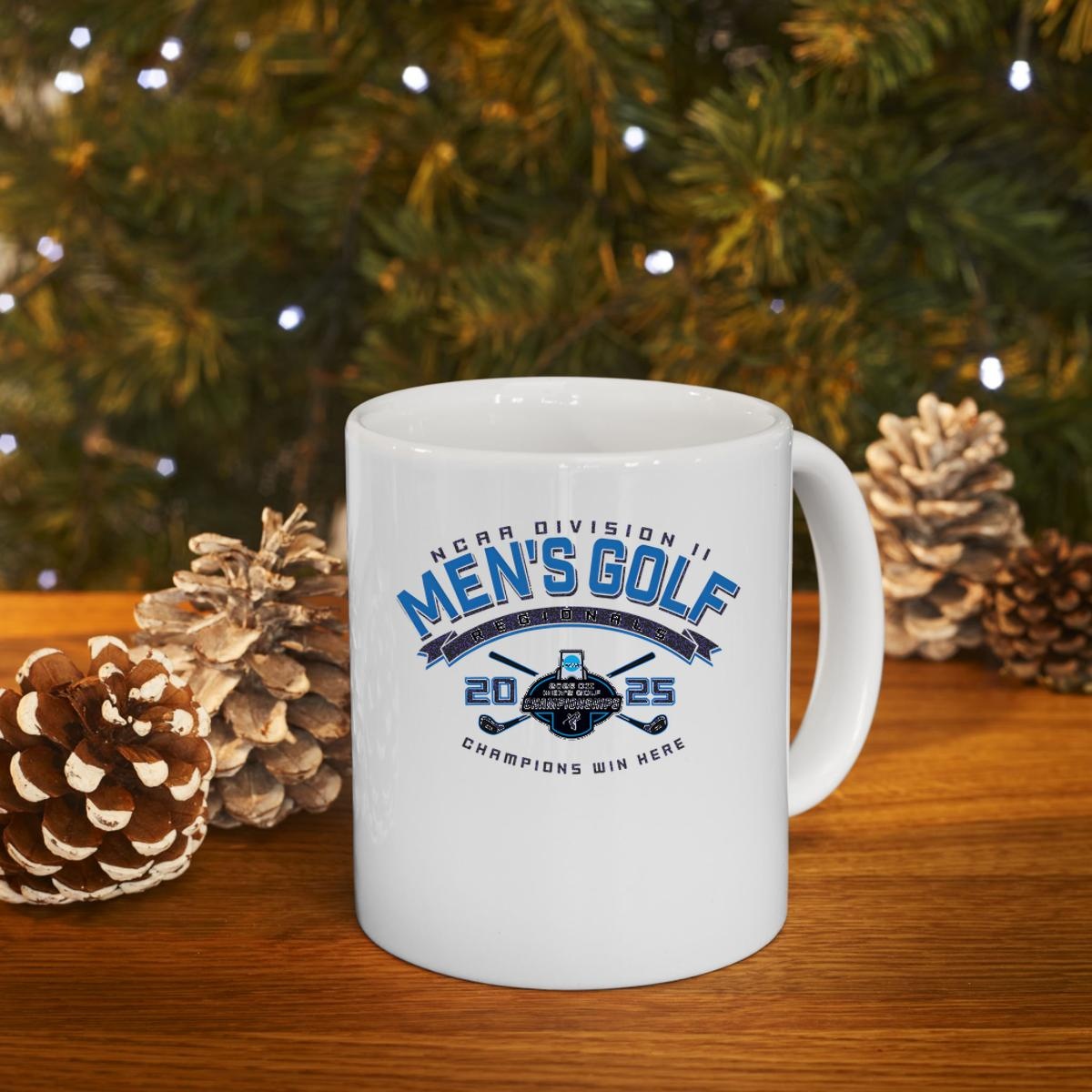 Ncaa Division Ii Mens Golf Regionals Champions Win Here 2025 Mug 4