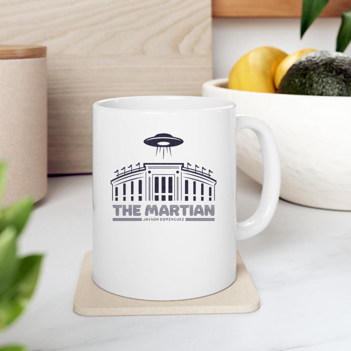 New York Yankees Jasson Dominguez The Martian Ufo Mug 2