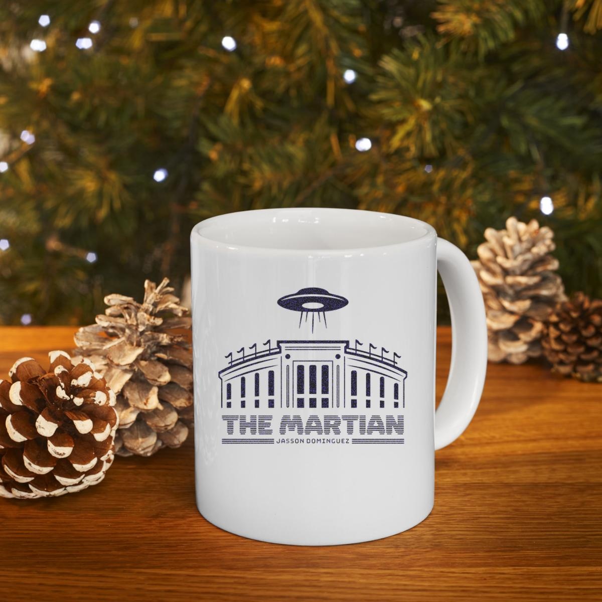 New York Yankees Jasson Dominguez The Martian Ufo Mug 4