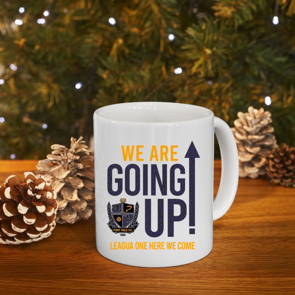 Port Vale Fc We Are Going Up League One Here We Ccome Mug 4
